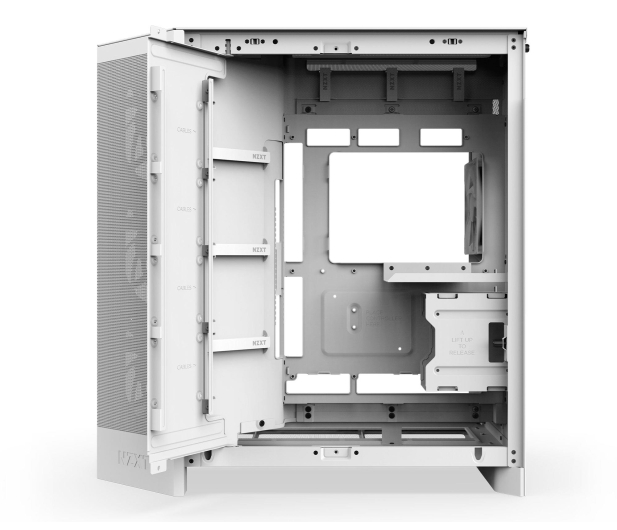NZXT H9 FLOW RGB+ (2025) White CM-H92FW-P1 - 1347277 - zdjęcie 5